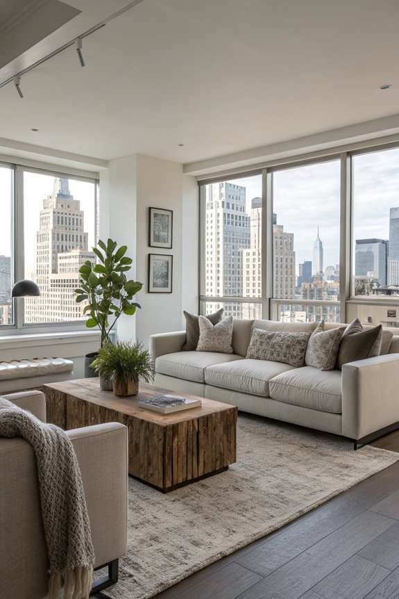 cozy urban greige retreat