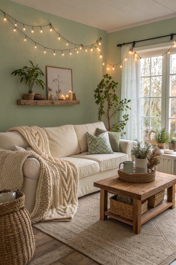 cozy warm color palette