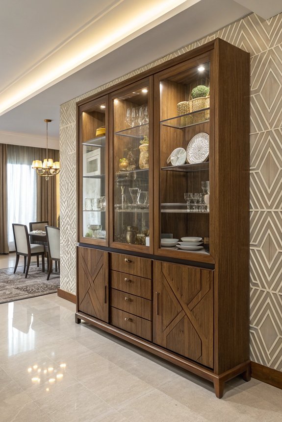 customizable modular dining cabinets