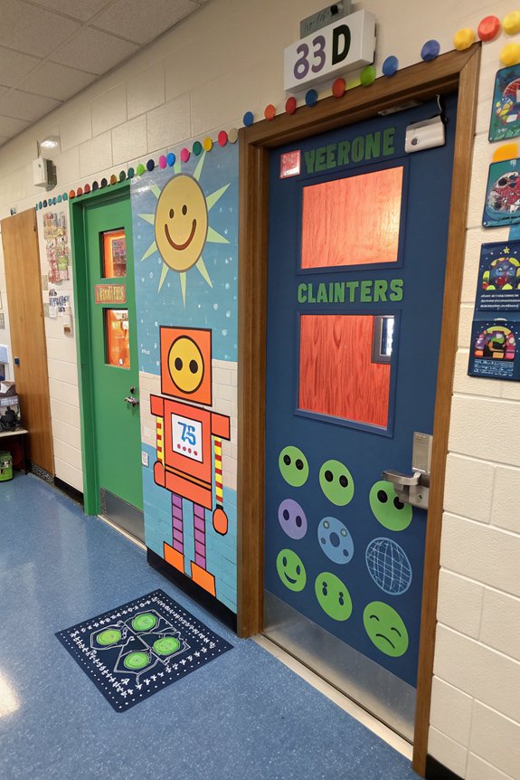 digital learning classroom display