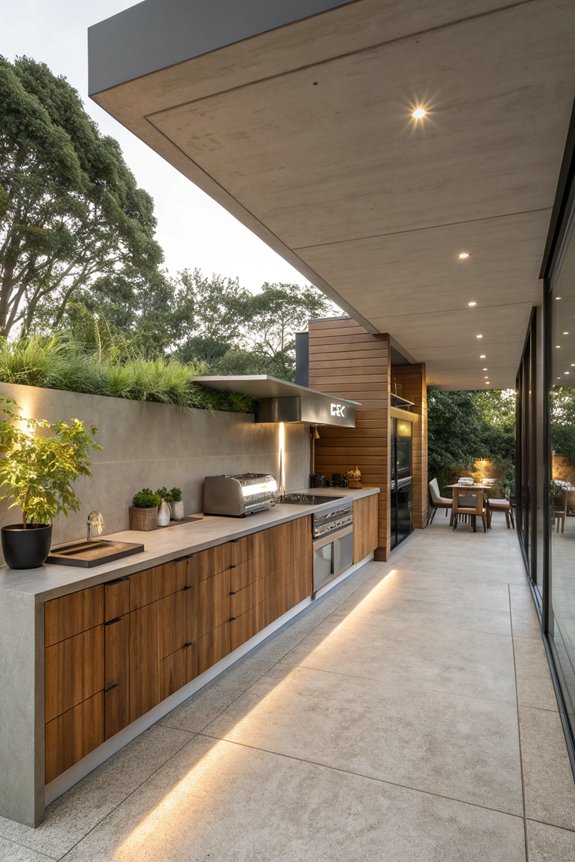 durable outdoor kitchen flooring