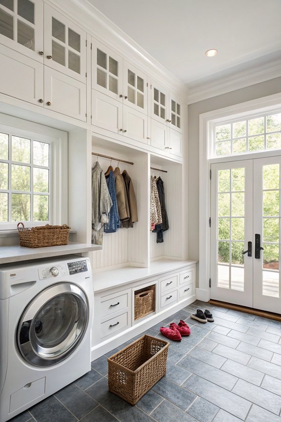 efficient laundry room organization