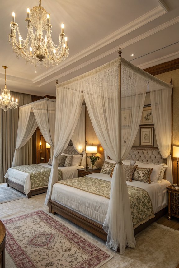 elegant luxury bedroom retreat