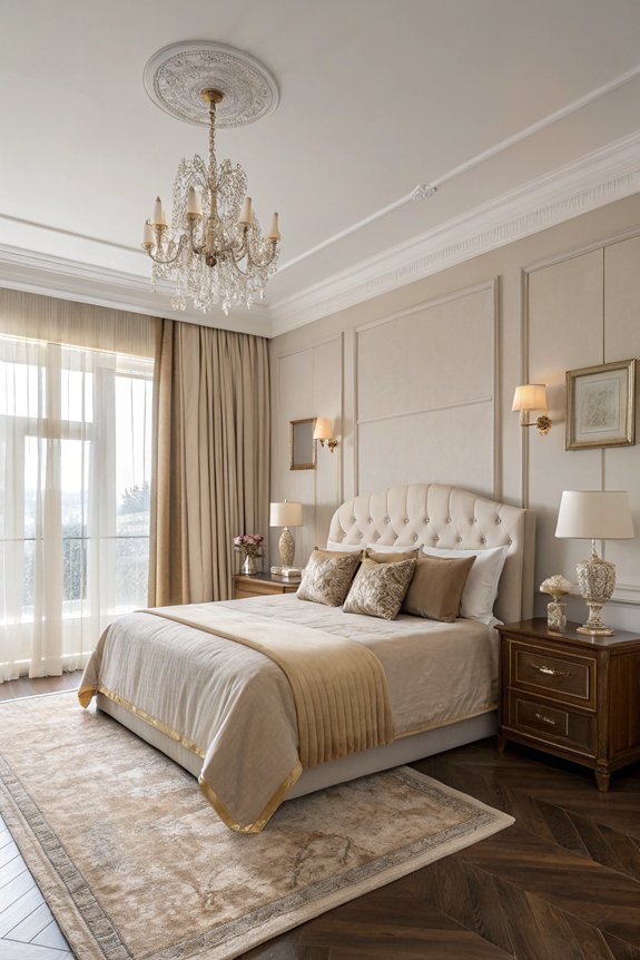 elegant taupe wall sanctuary