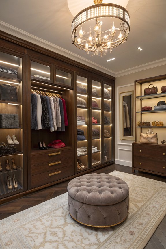 elegant wardrobe organization solutions