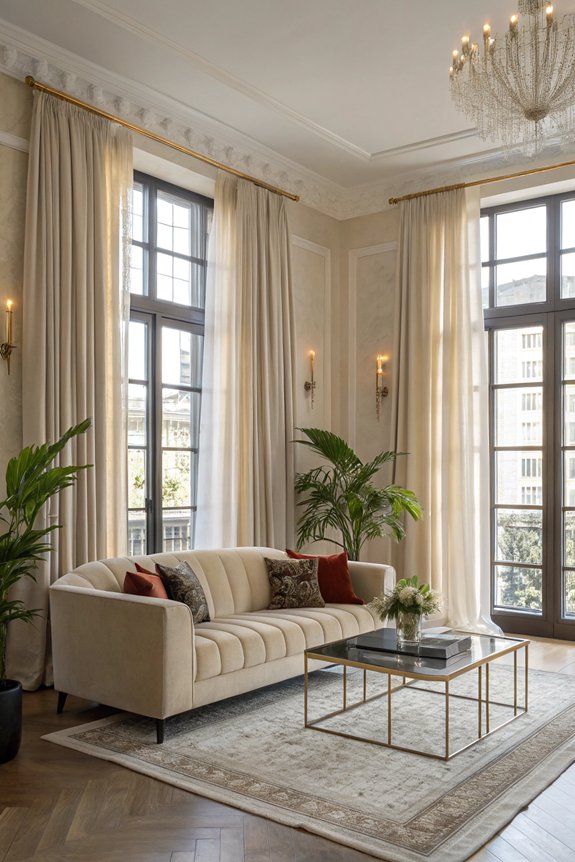 elegant window treatment choices