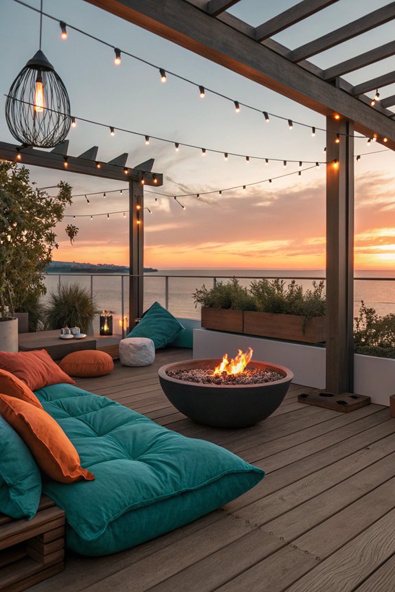 enchanting outdoor fire bowl