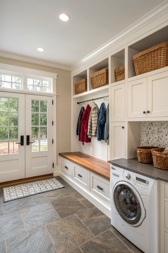 family focused mud room design