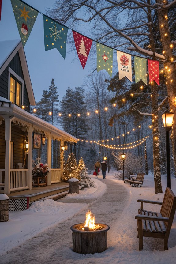 festive banners for christmas