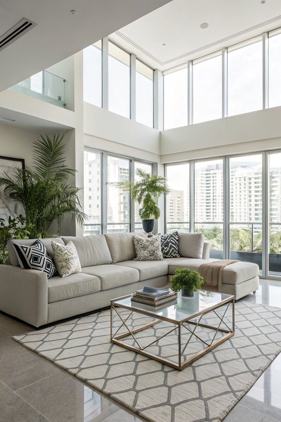 geometric modern living aesthetics