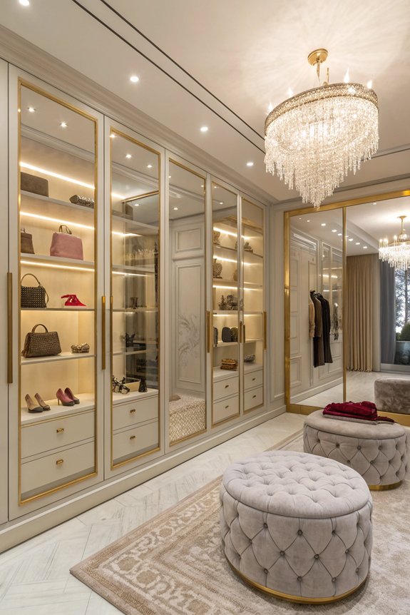 glamorous stylish dressing retreat