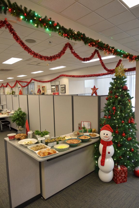 holiday potluck decoration ideas