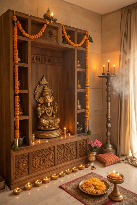 idol placement for devotion