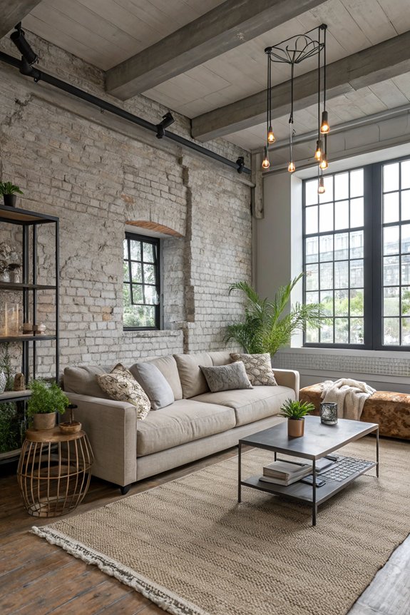 industrial sophistication meets warmth