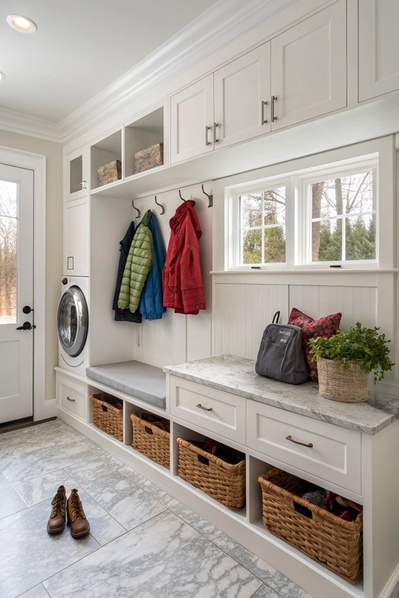innovative mud room storage