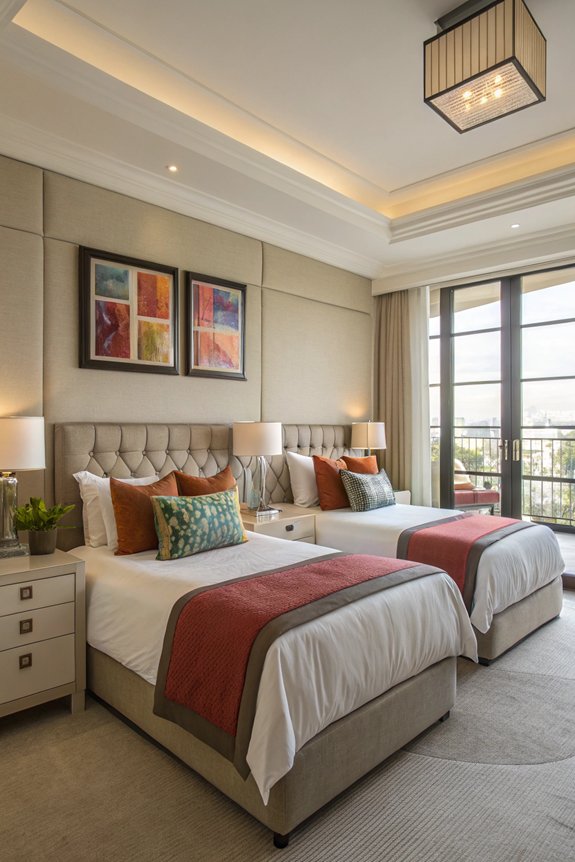 integrated bedside table benefits