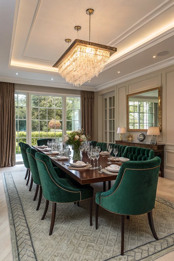 inviting round table layout