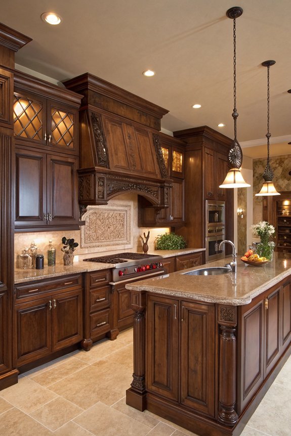 lighting transforms dark kitchens