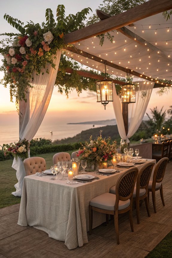 luxurious outdoor dining essentials