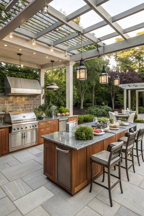luxury outdoor culinary experience