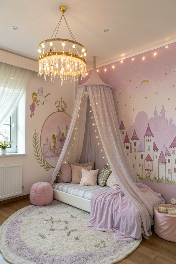 magical canopy bed creation