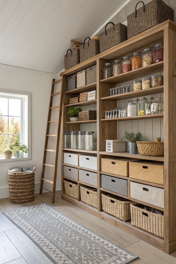 maximize mudroom vertical storage
