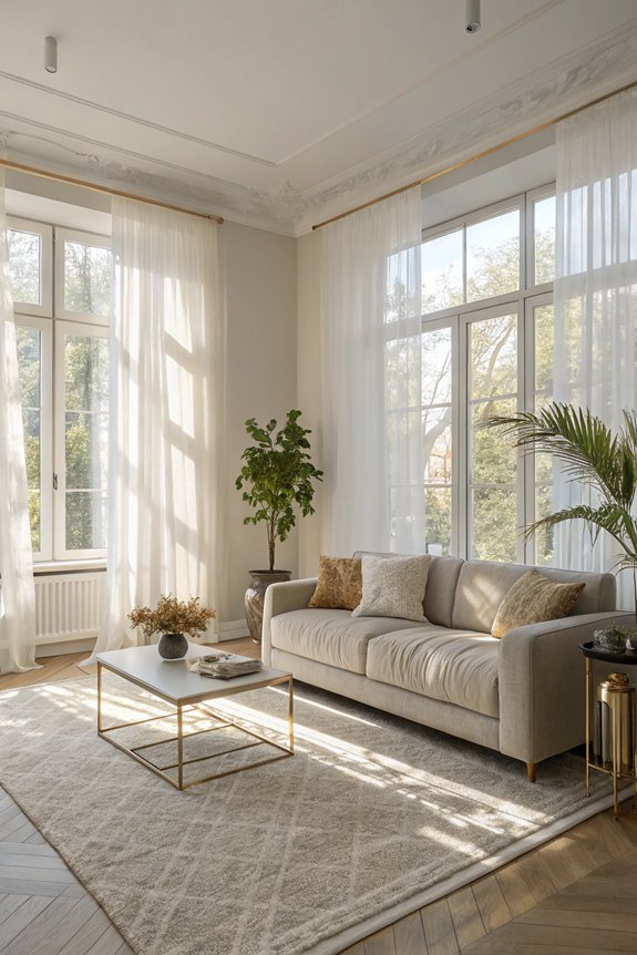 maximize natural light greige