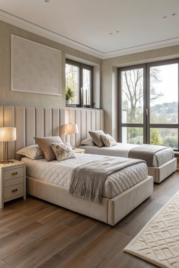maximize small bedroom space