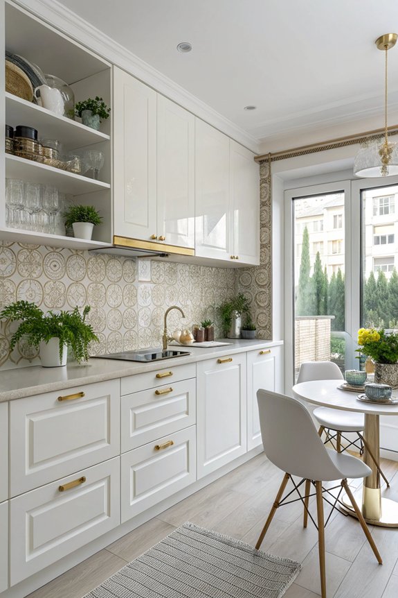 maximize small kitchen space