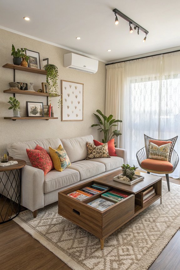 maximize space minimize clutter