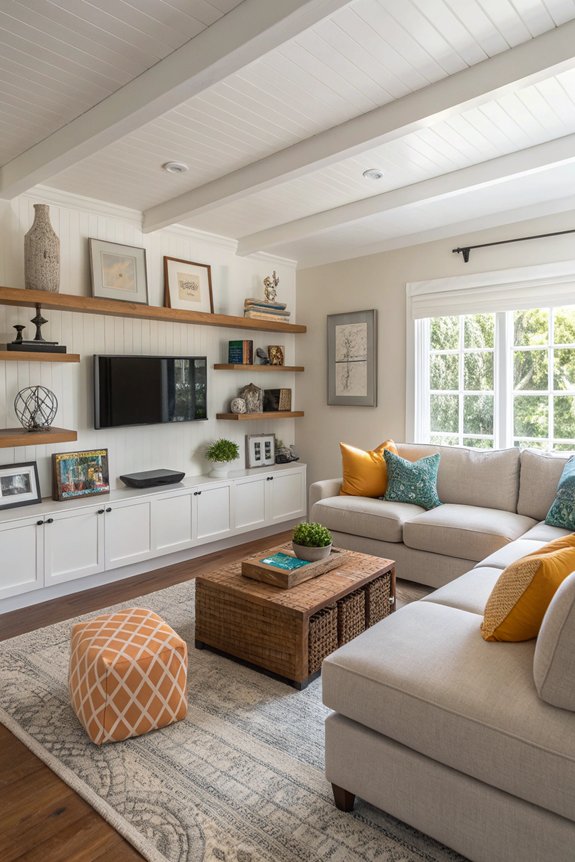maximize space with multifunctional furniture