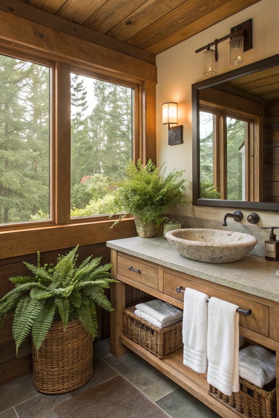 natural elements create warmth