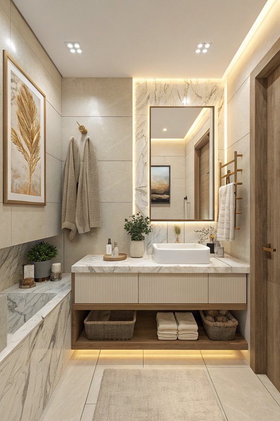 neutral shades create coziness
