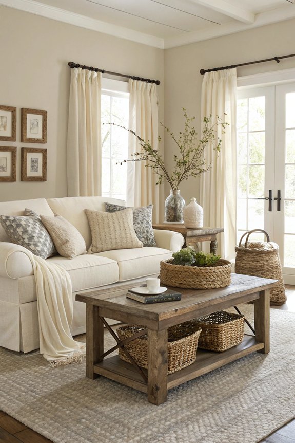 neutral tones for tranquility