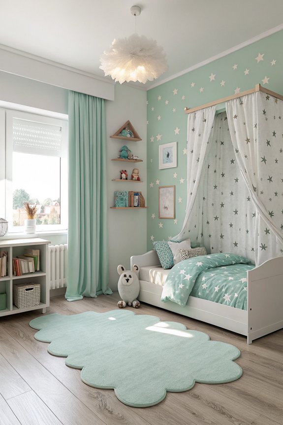 pastel colors promote tranquility