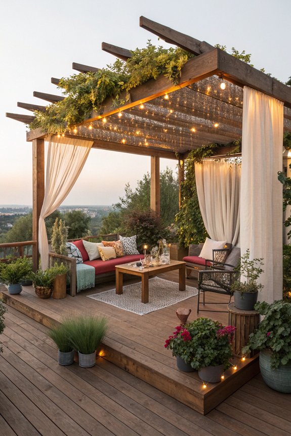 pergola for style and shade