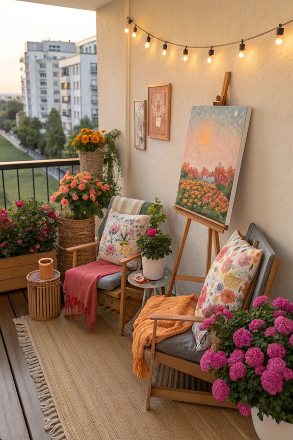 personalized balcony decor ideas