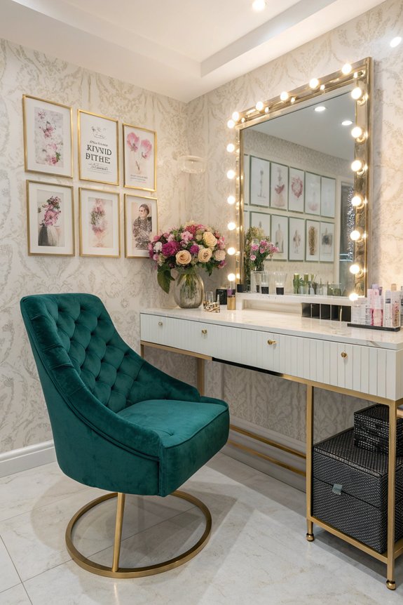 personalized beauty room touches