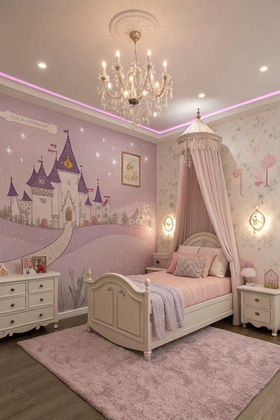 personalized princess room decor