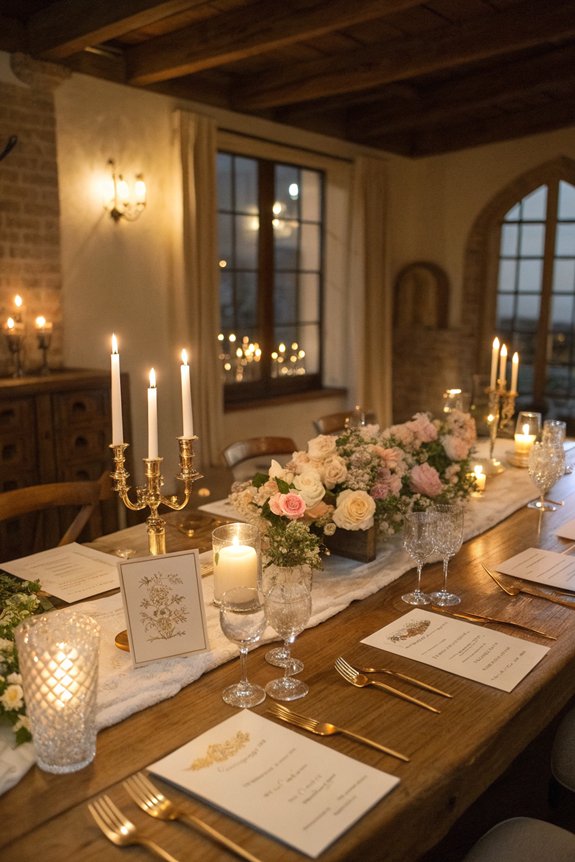 personalized table setting ideas