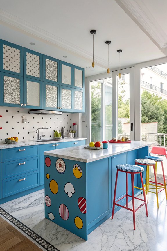 playful patterns for kitchens
