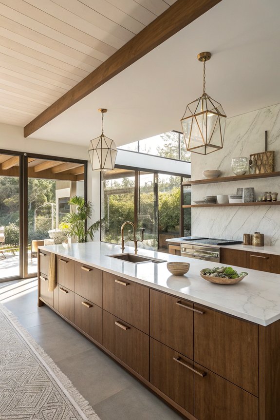 sleek functional cabinet designs