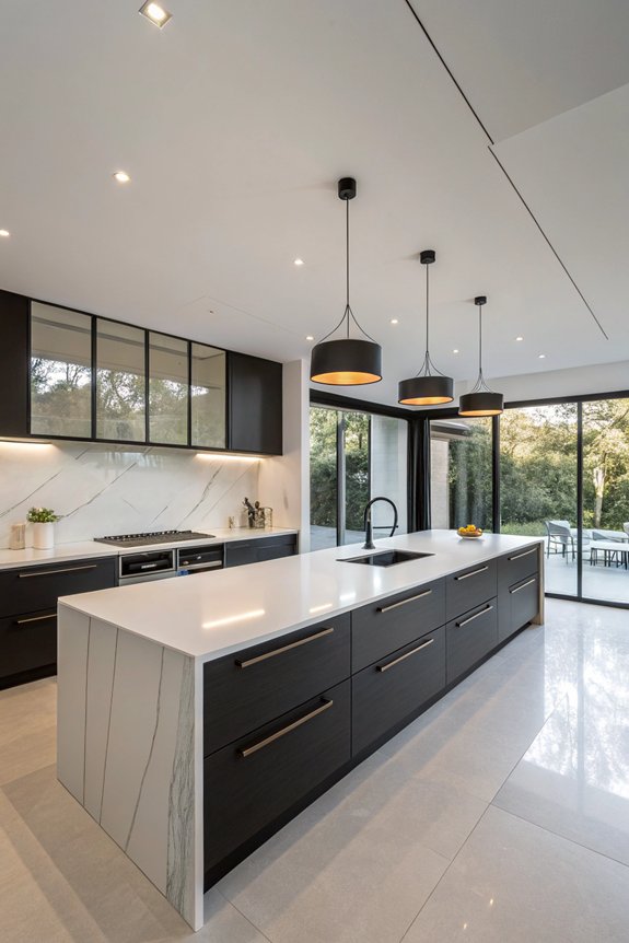 sleek functional minimalist luxury