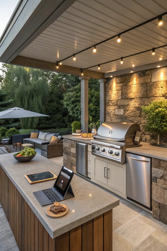 smart outdoor cooking technology