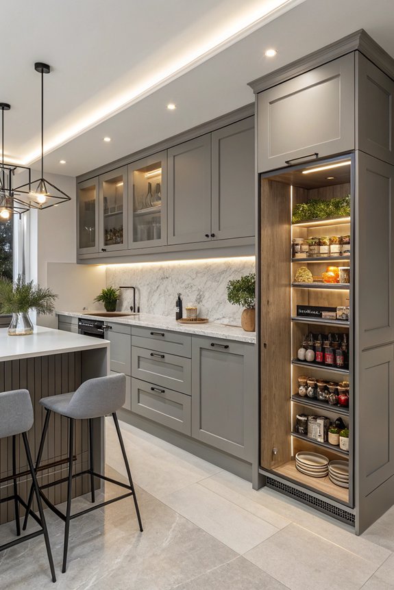 smart storage in kitchens