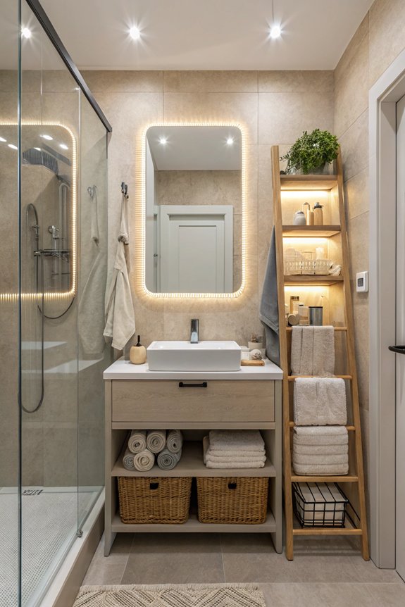 space saving multi functional fixtures