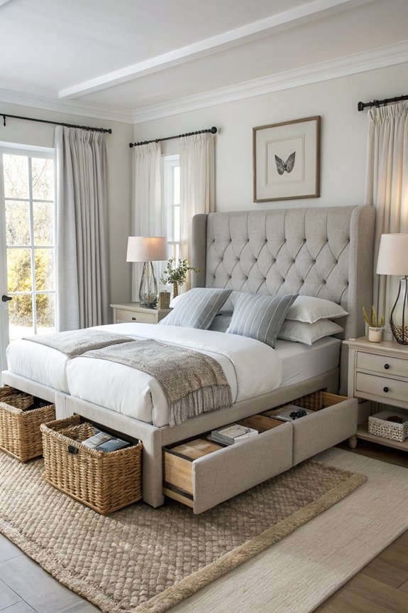 space saving storage beds