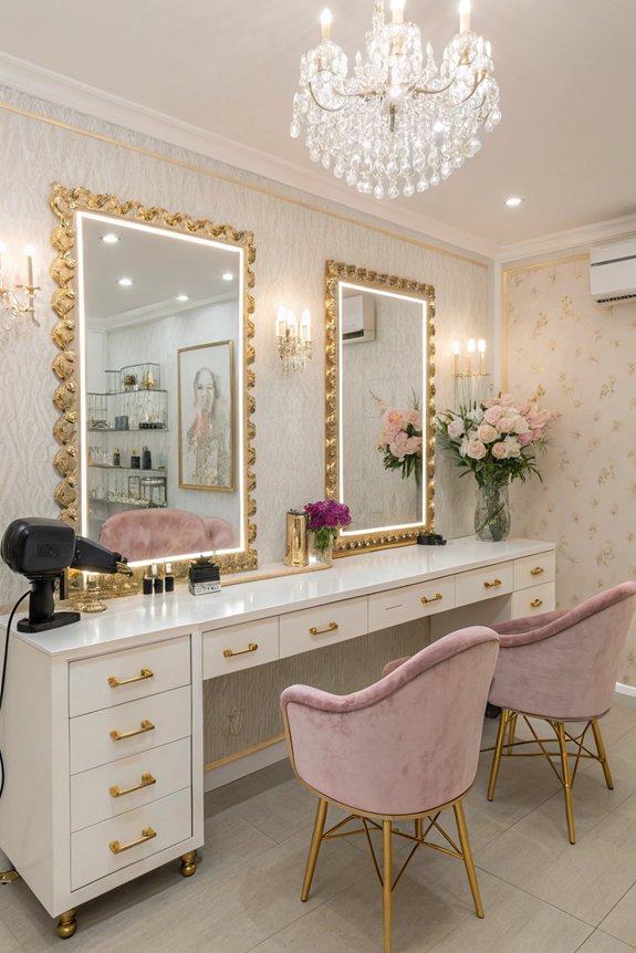 stylish hair styling corner