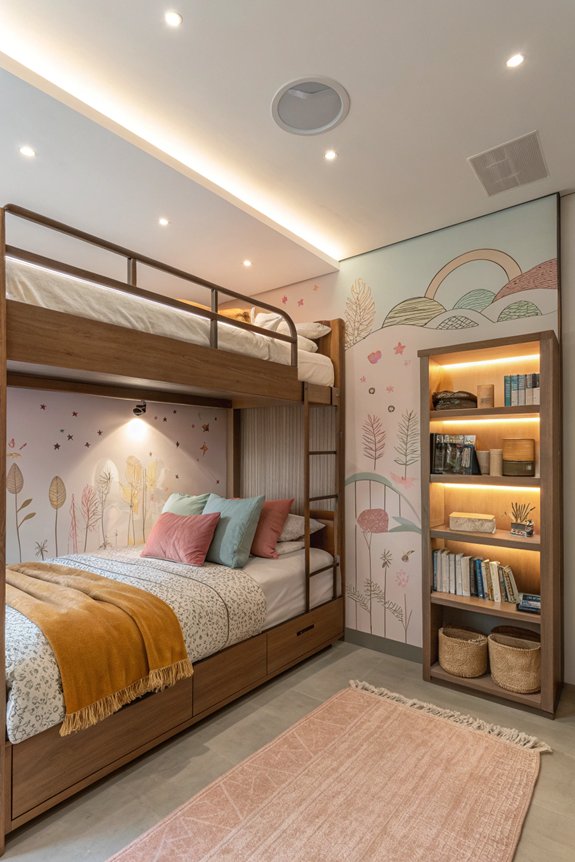 stylish space saving bunk beds