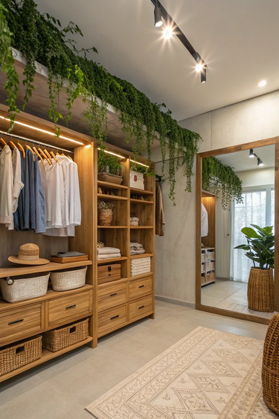 sustainable luxury closet design